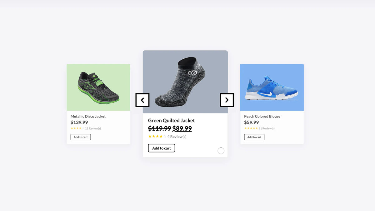 Carousel effect animation in Shopify
