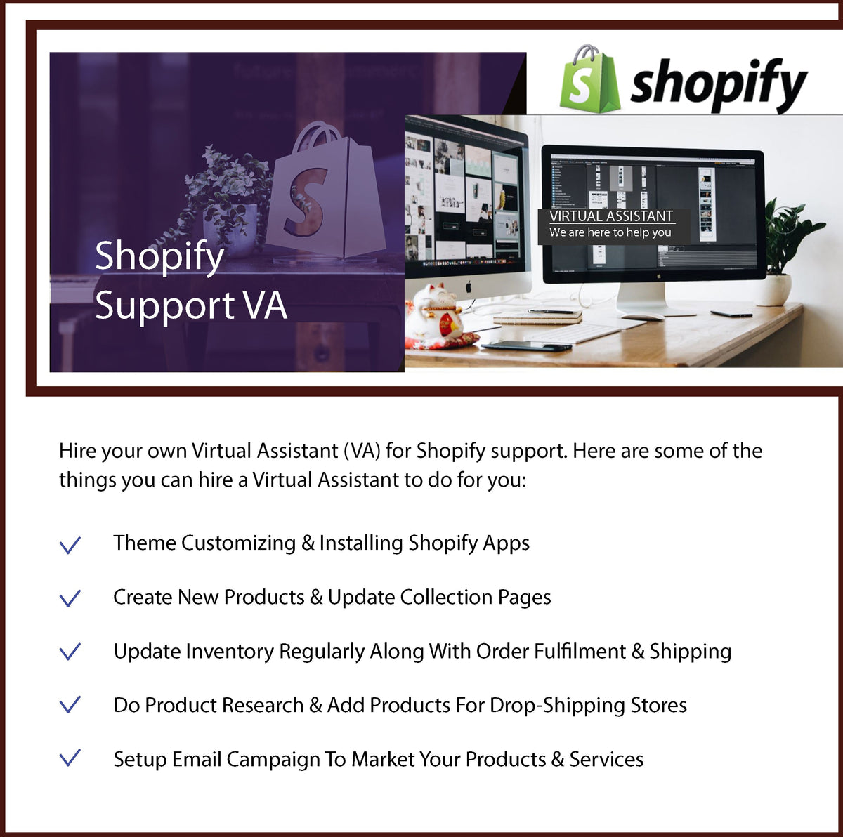 Shopify Virtual Assistant