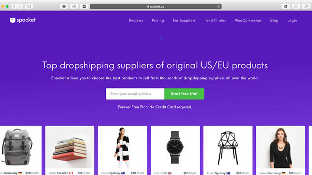 Dropship Products From US and EU Suppliers