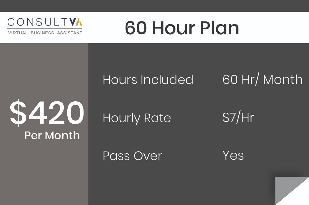 60 Hour Plan