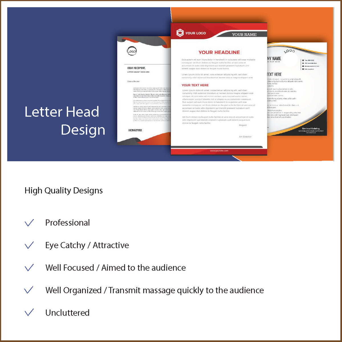 Letter Head Design